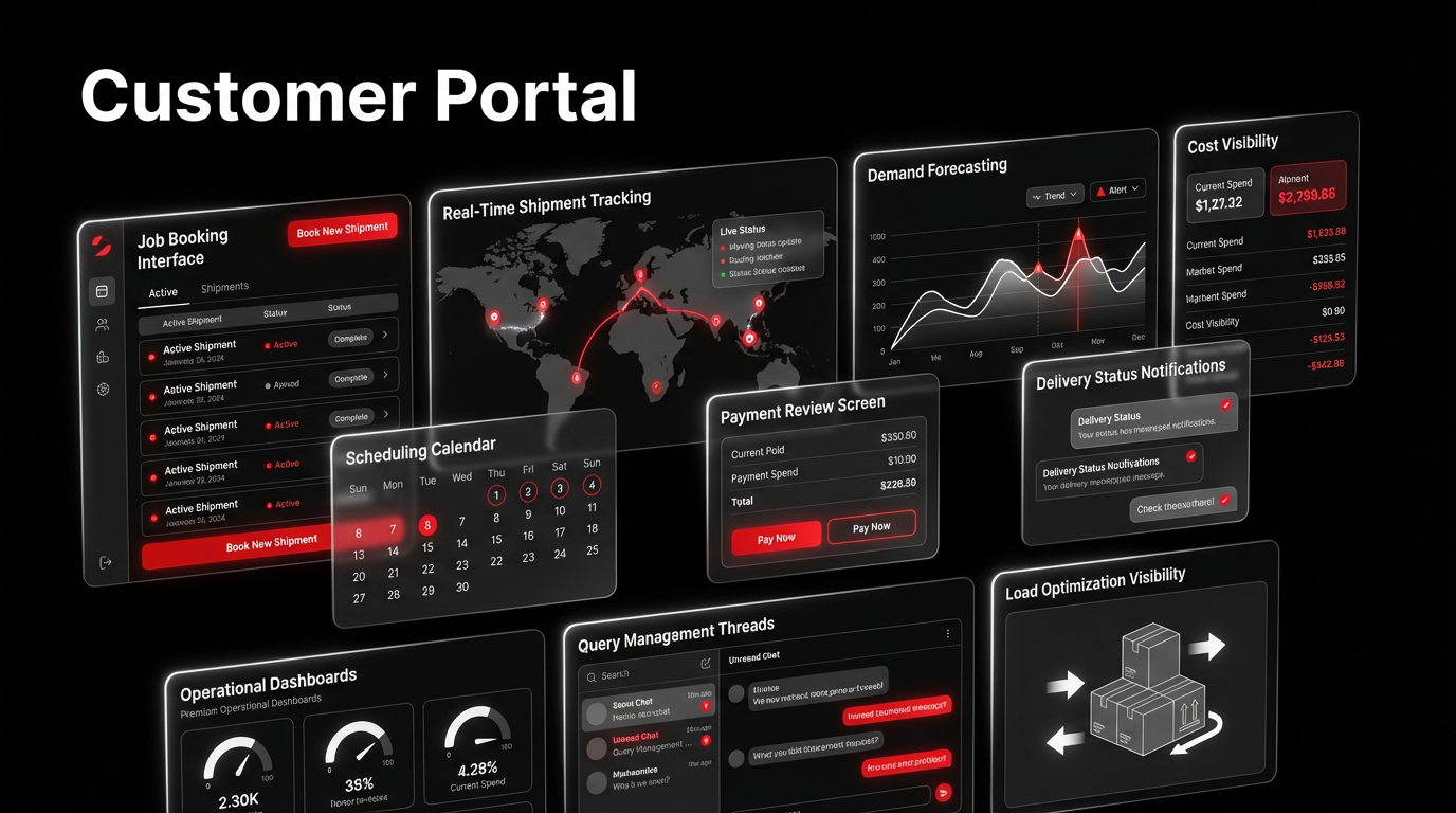 Customer portal dashboard